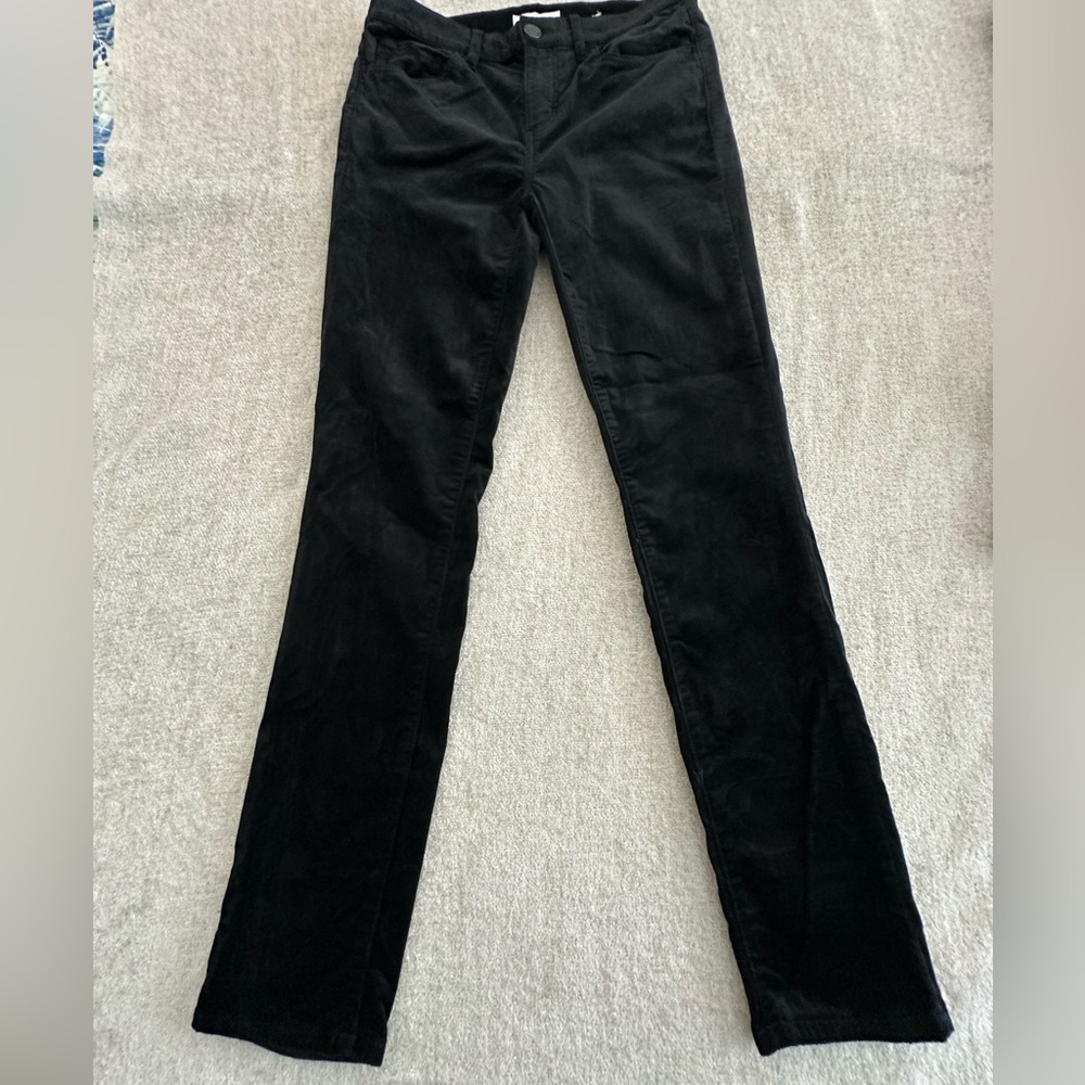 LOFT Brand New Black Suede Jeans!